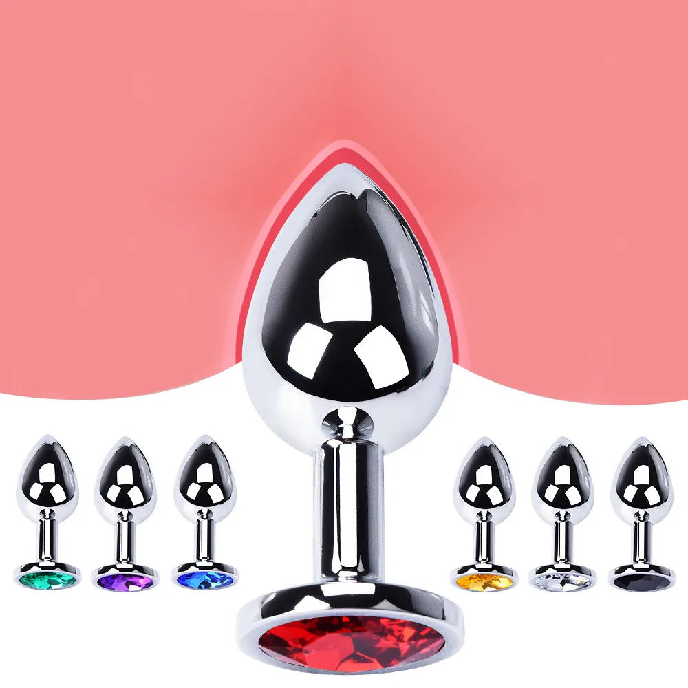 Crystal Anal Plug 3 Piece Set