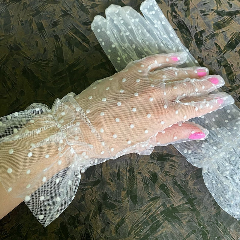 Spotted Lace Gloves