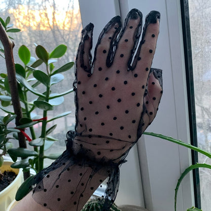 Spotted Lace Gloves