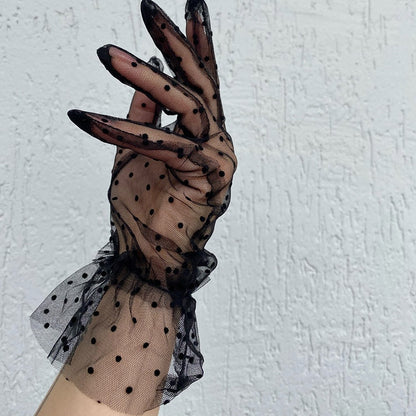 Spotted Lace Gloves