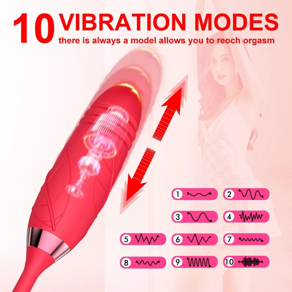 Rose Clitoris Sucking Vibrator