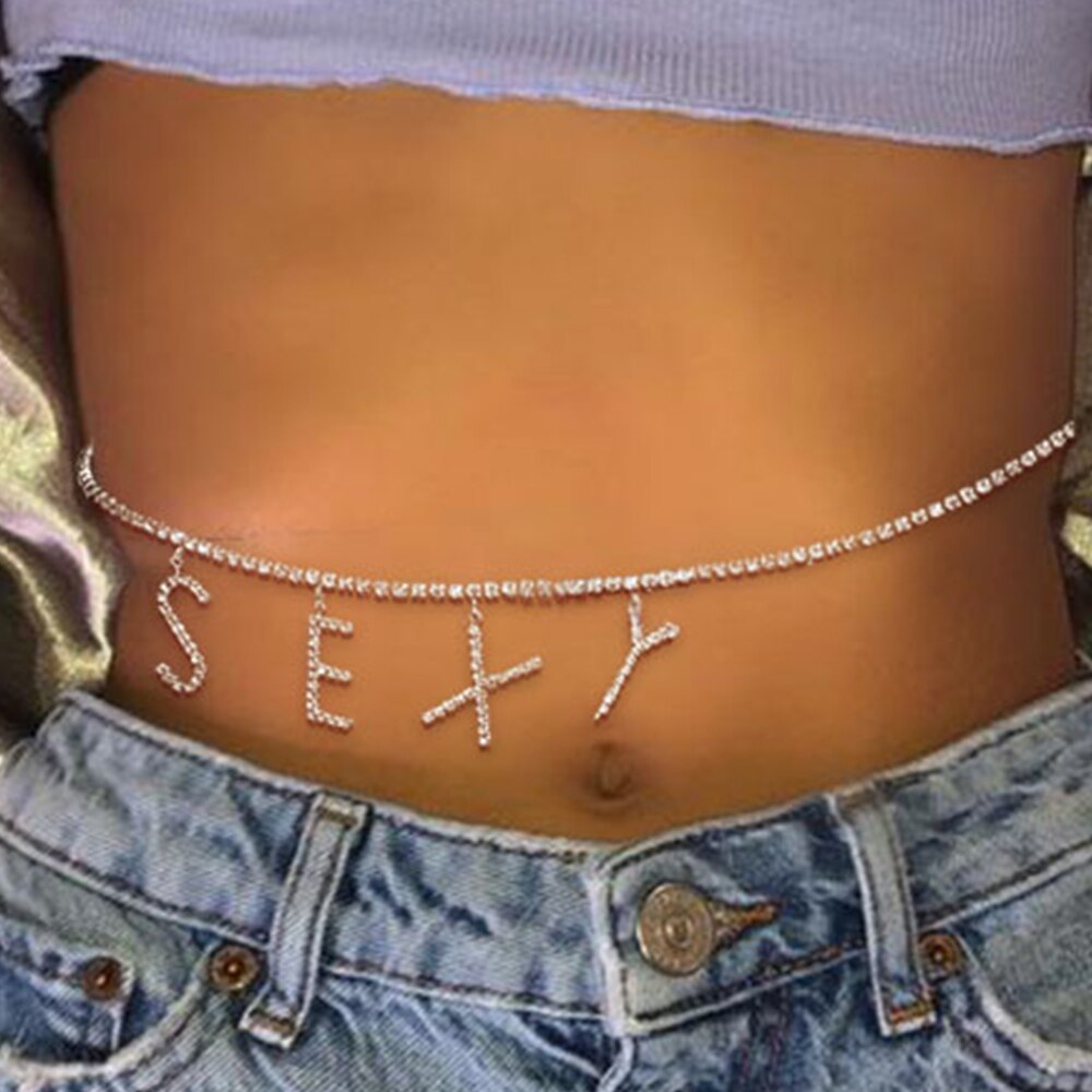 Crystal Belly Chain