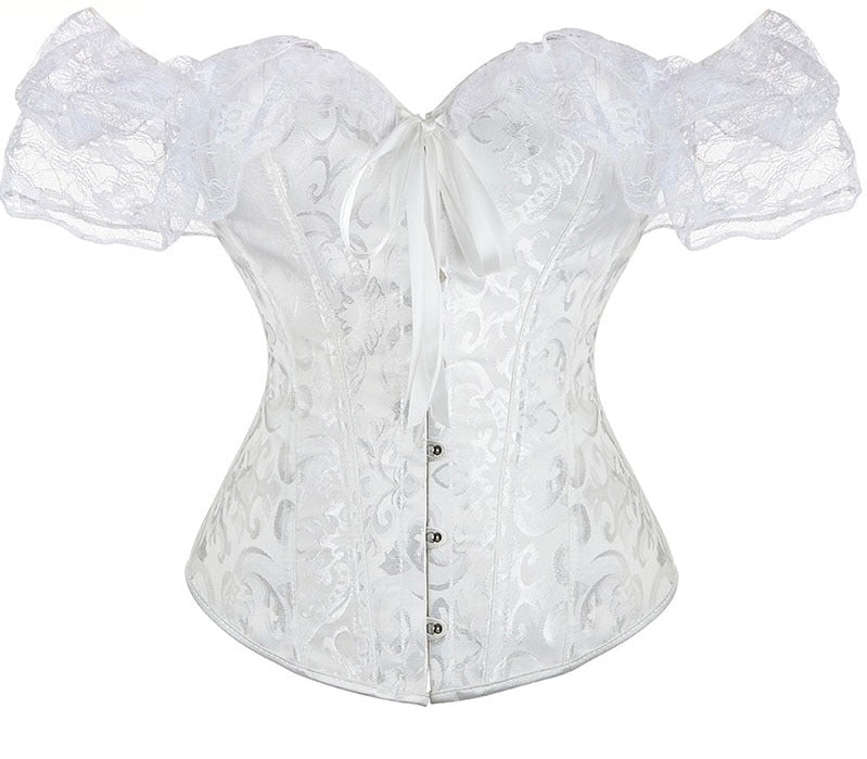 Lace Sleeve Bustier