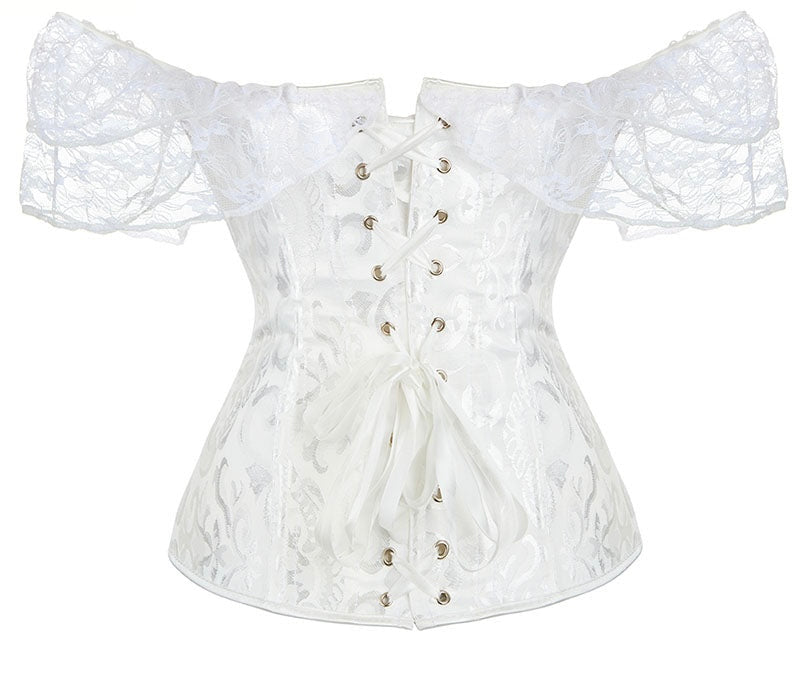 Lace Sleeve Bustier