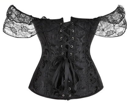 Lace Sleeve Bustier