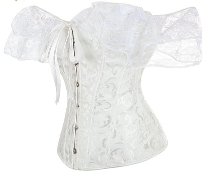 Lace Sleeve Bustier