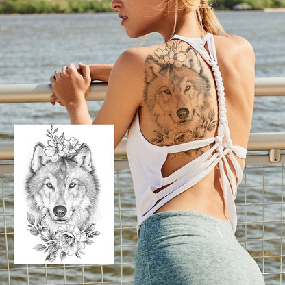 Sexy Flower Temporary Tattoos