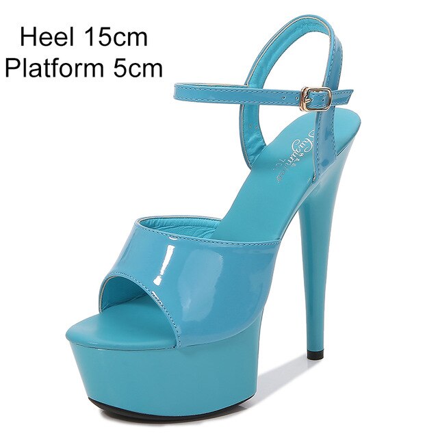 Platform Ankle Strap Heels