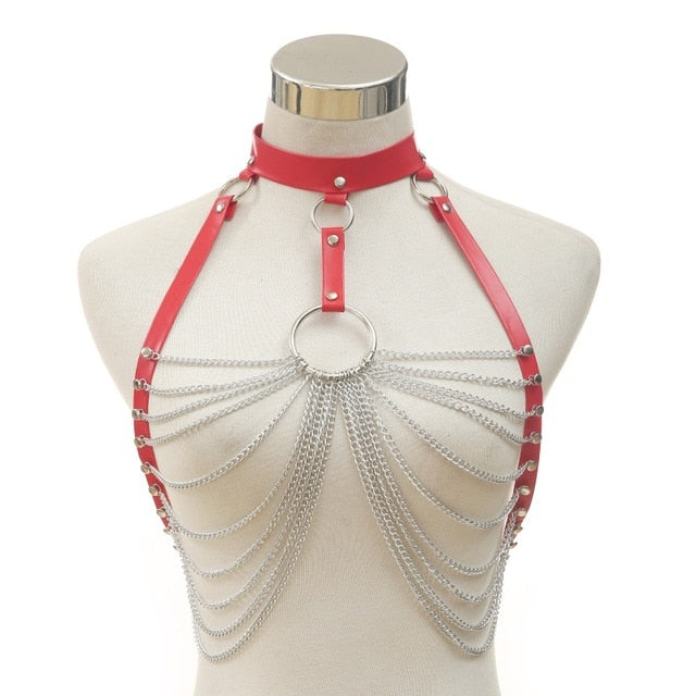 Harness Chain Bra