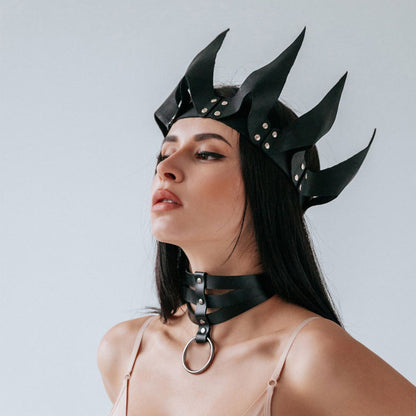 Leather Crown