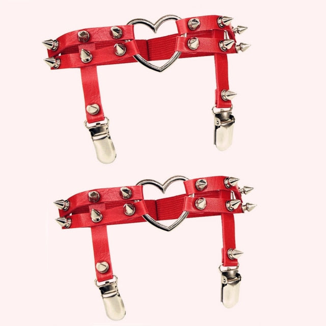 Studded Suspender Bands