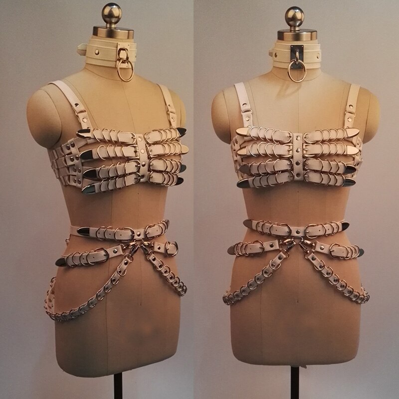 Handmade Harness & Choker Set