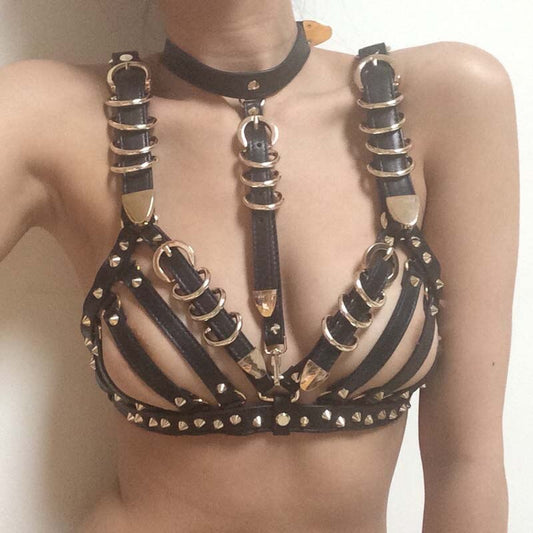 Handmade Choker Harness